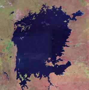 Victoriameer vanuit satelliet